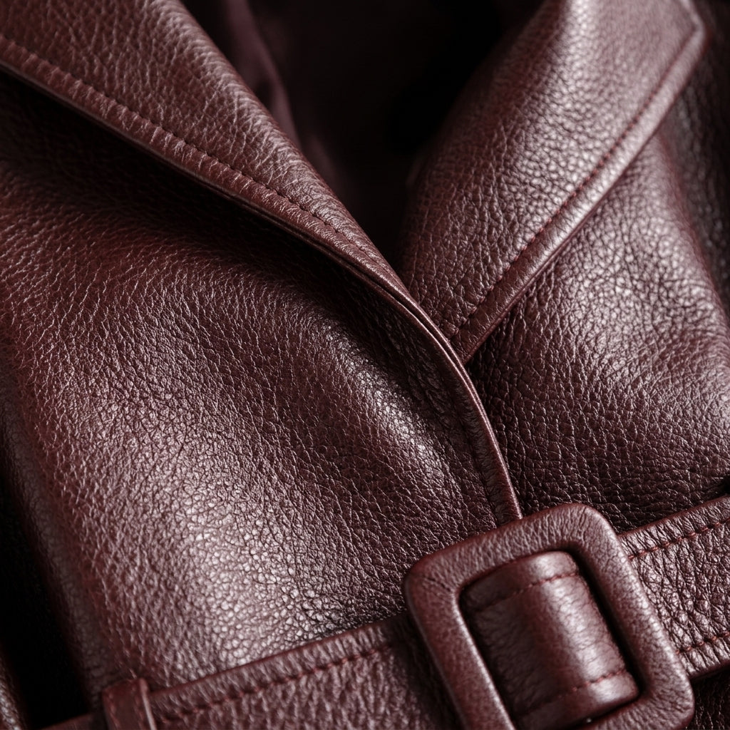 Women's Leather Jacket with Tailored Fit
