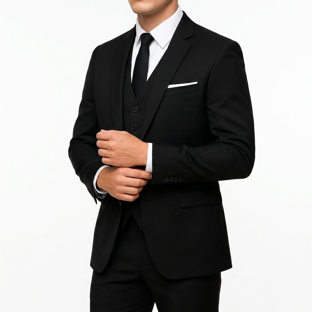 Men's Suit 3-Piece Woven Formal Set