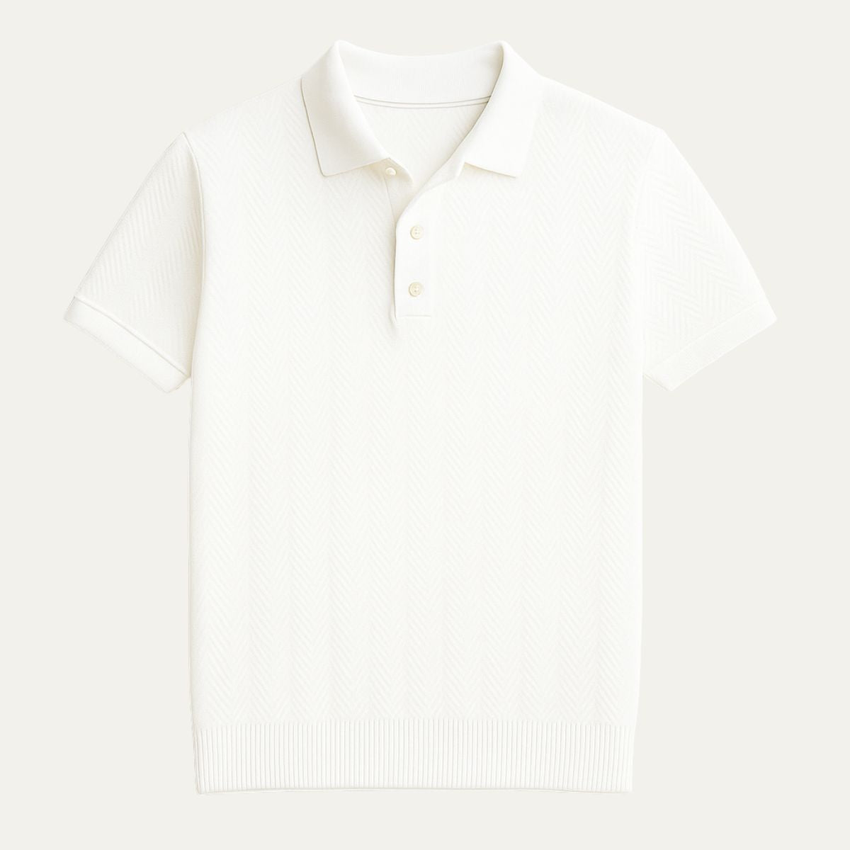 Elegant Vintage Style Polo Shirt for Men