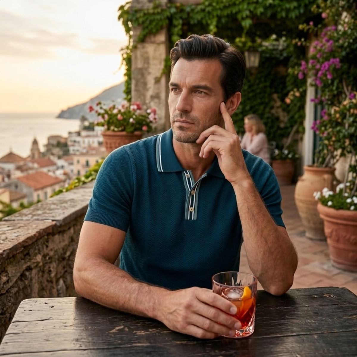 Classic Monaco Polo T-Shirt