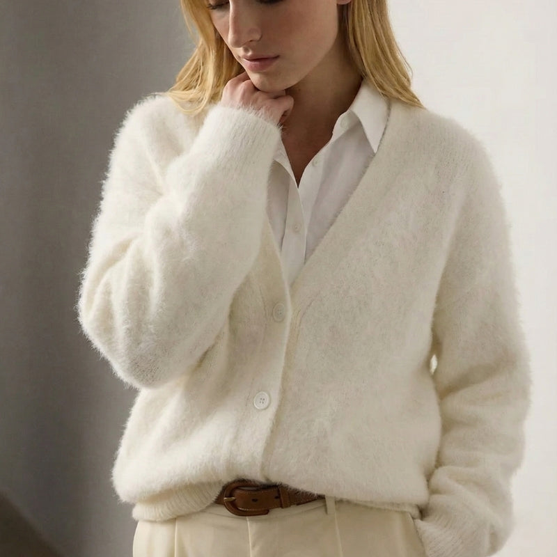 Fall Oversized Soft Knit Cardigan | Casual Layering Knitwear