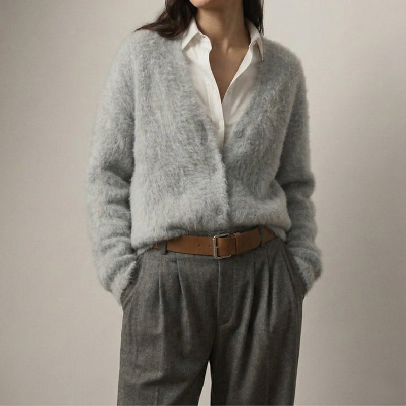Fall Oversized Soft Knit Cardigan | Casual Layering Knitwear