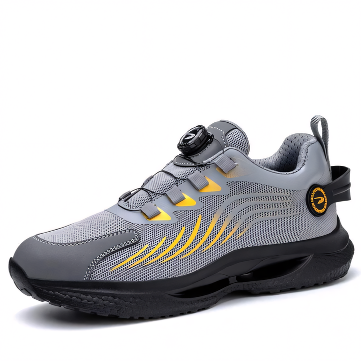 Sneakers Comfortable Safety Shoes with Reinforced Toe Cap and Anti-Slip Sole