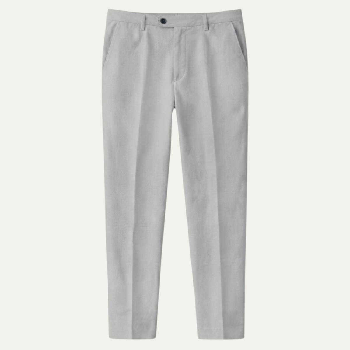 Lightweight, Slim-Fit Casual Linen Dress Pants