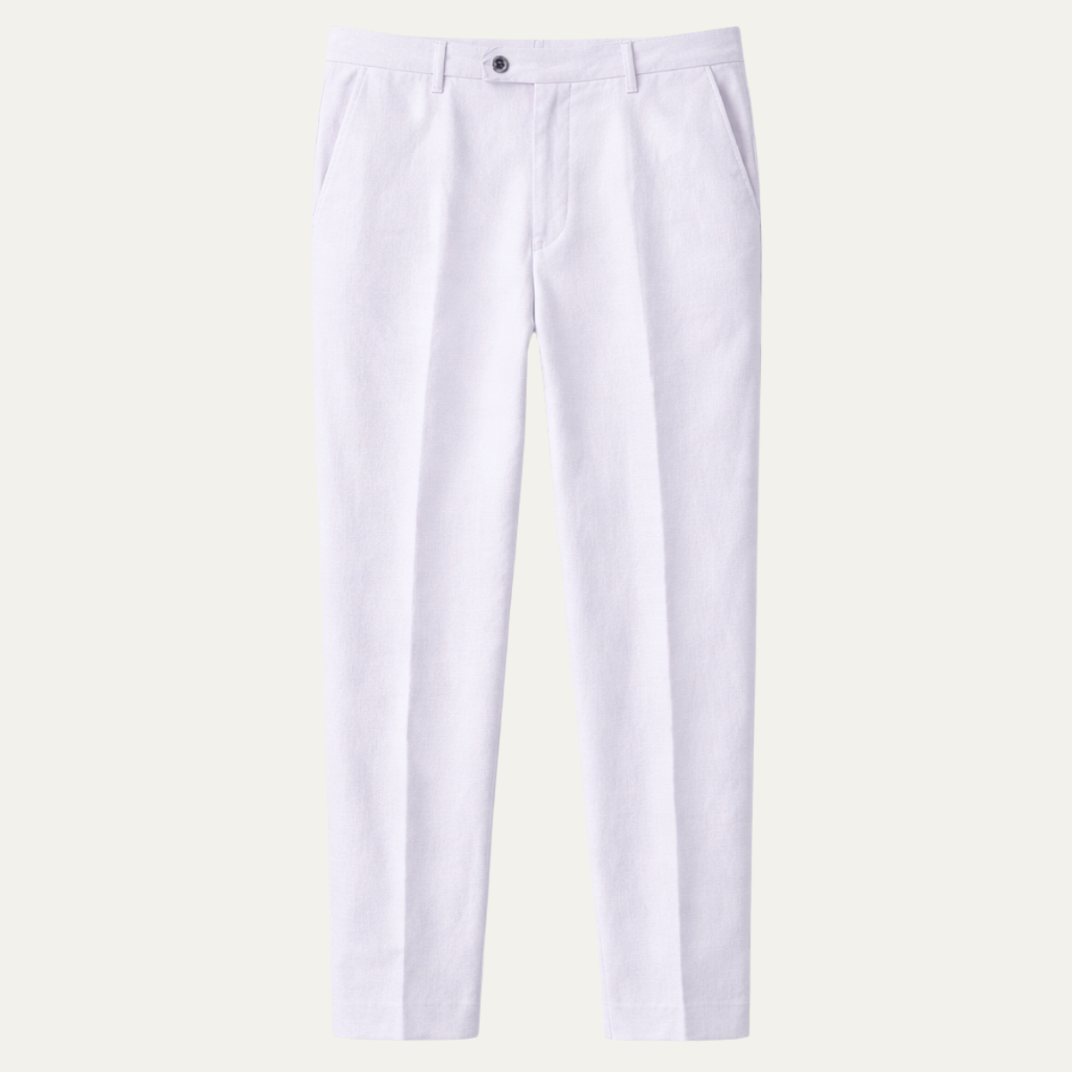 Lightweight, Slim-Fit Casual Linen Dress Pants