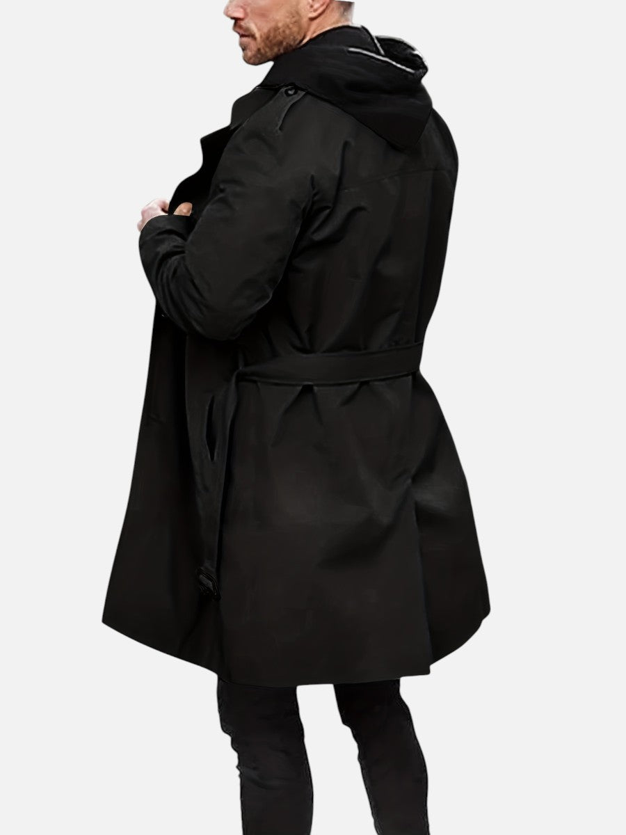 Men’s Winter Jacket Structured Double-Breasted