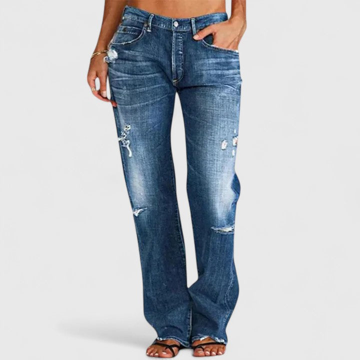 Baggy Jeans Low Rise Wide Leg in Comfortable Denim