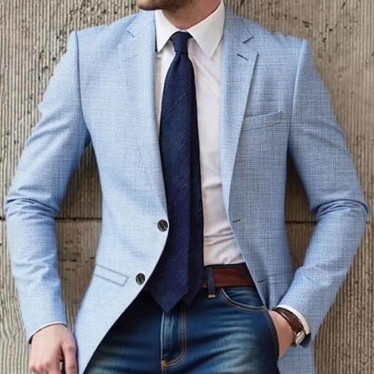 Classic Slim Fit Men’s Smart Blazer