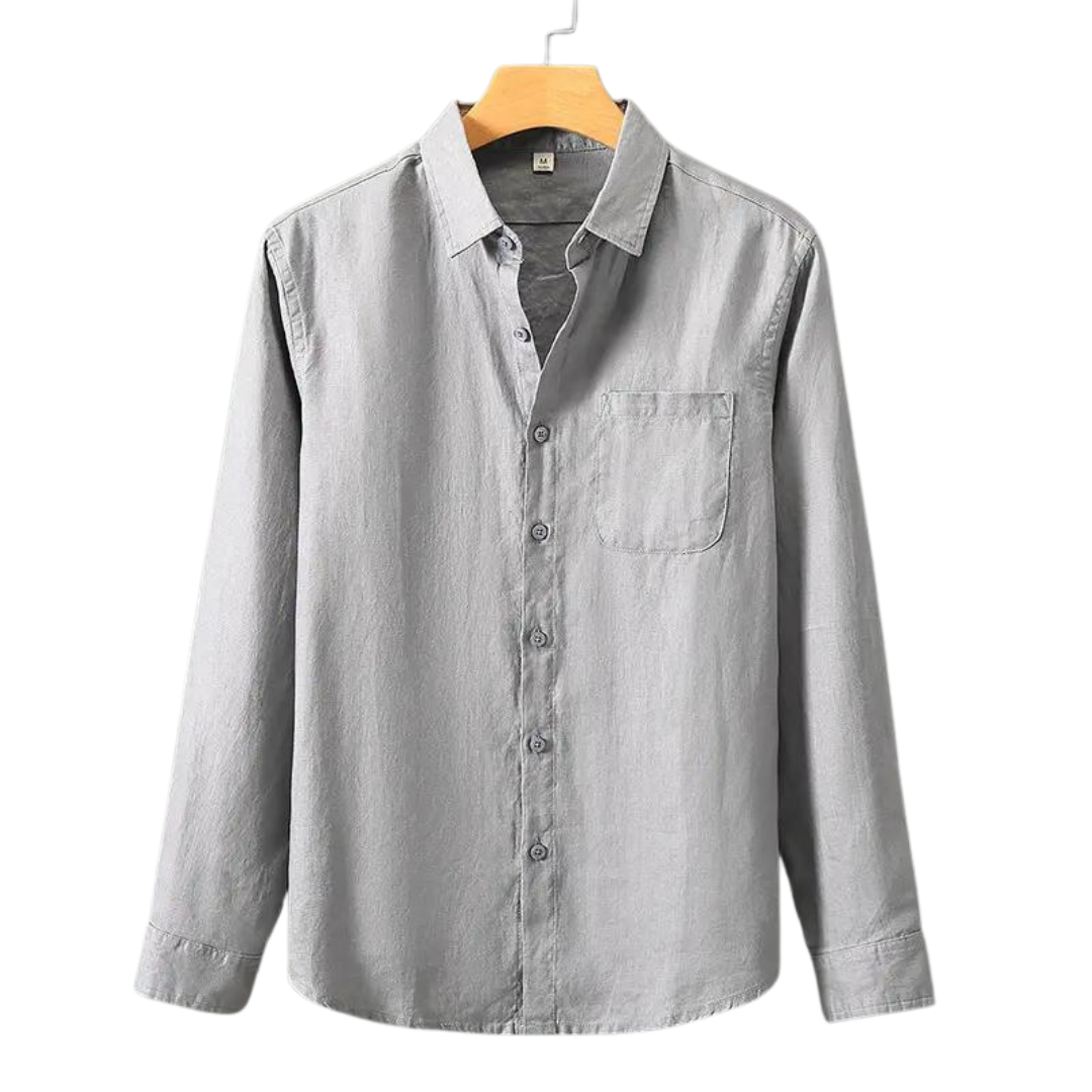 Caleb Long Sleeve Button Up Shirt