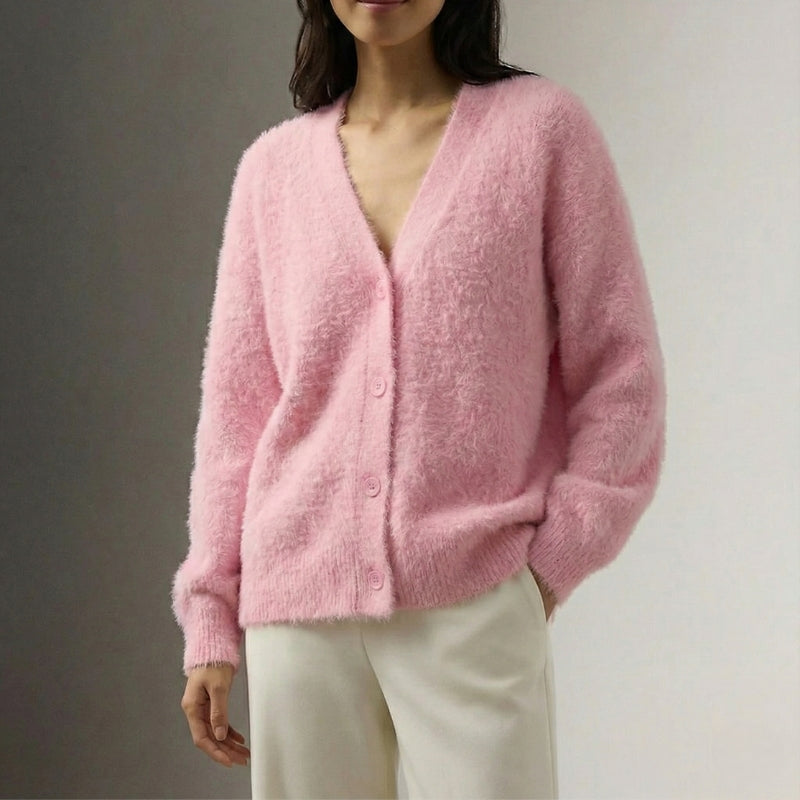 Fall Oversized Soft Knit Cardigan | Casual Layering Knitwear