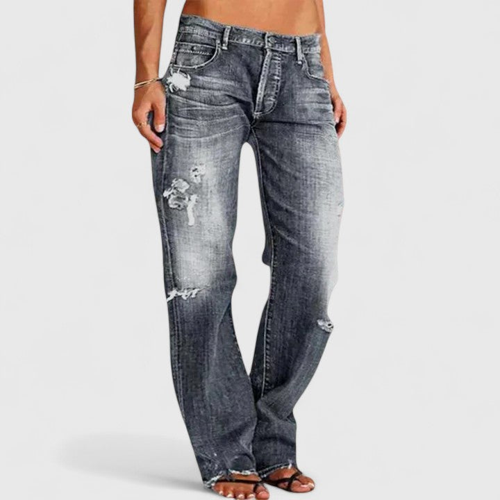 Baggy Jeans Low Rise Wide Leg in Comfortable Denim