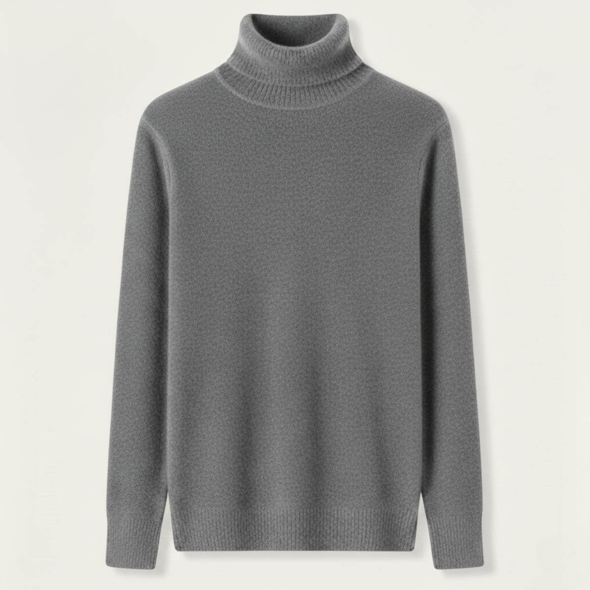 Men's Soft Relaxed Fit Turtleneck Sweater