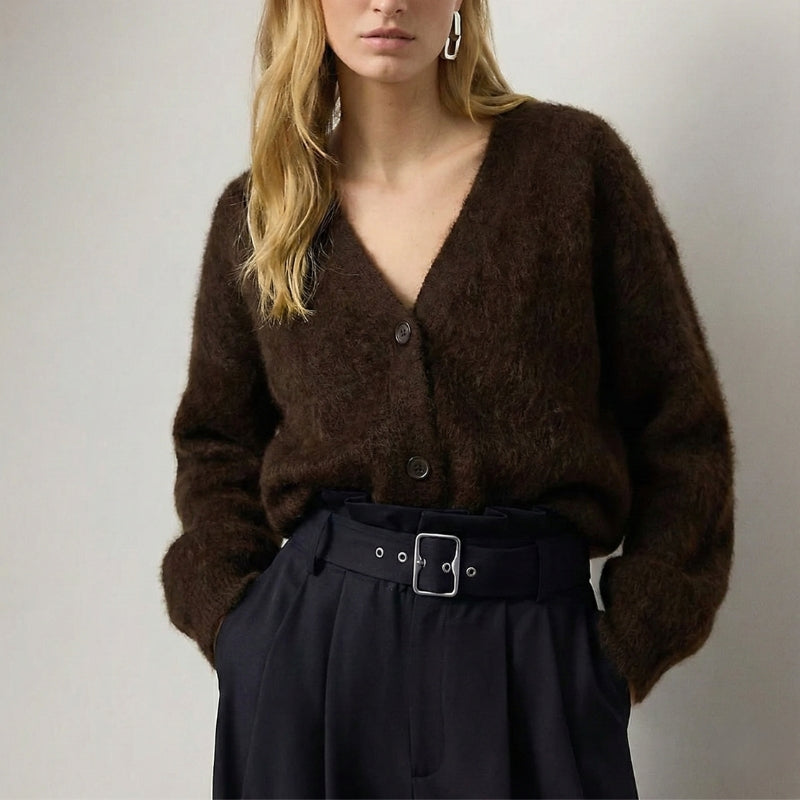 Fall Oversized Soft Knit Cardigan | Casual Layering Knitwear