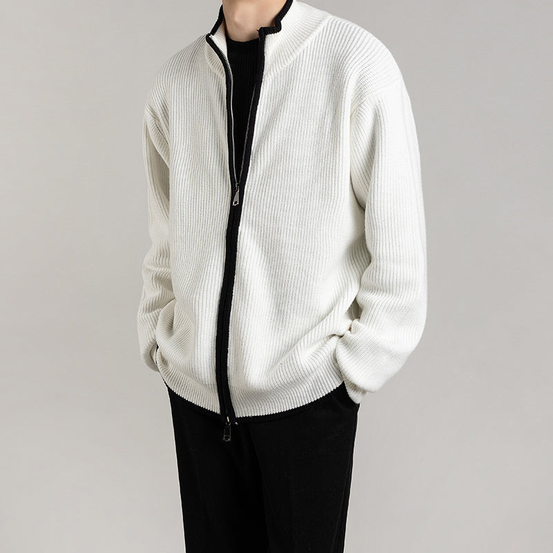 Men’s Open-Front Relaxed Fit Cardigan