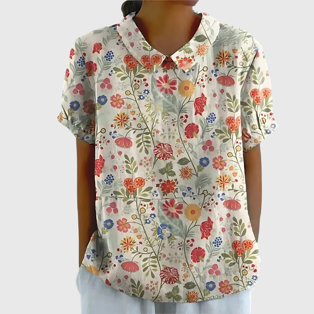 Women’s Floral Blouse Top