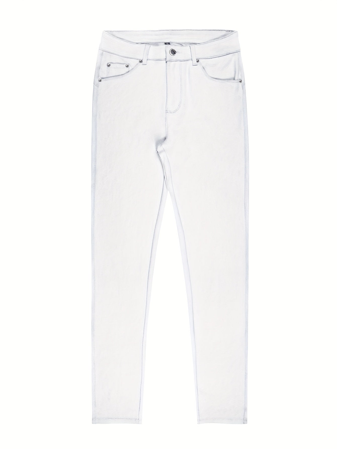 Comfortable High Waist Stretch Skinny Jeans