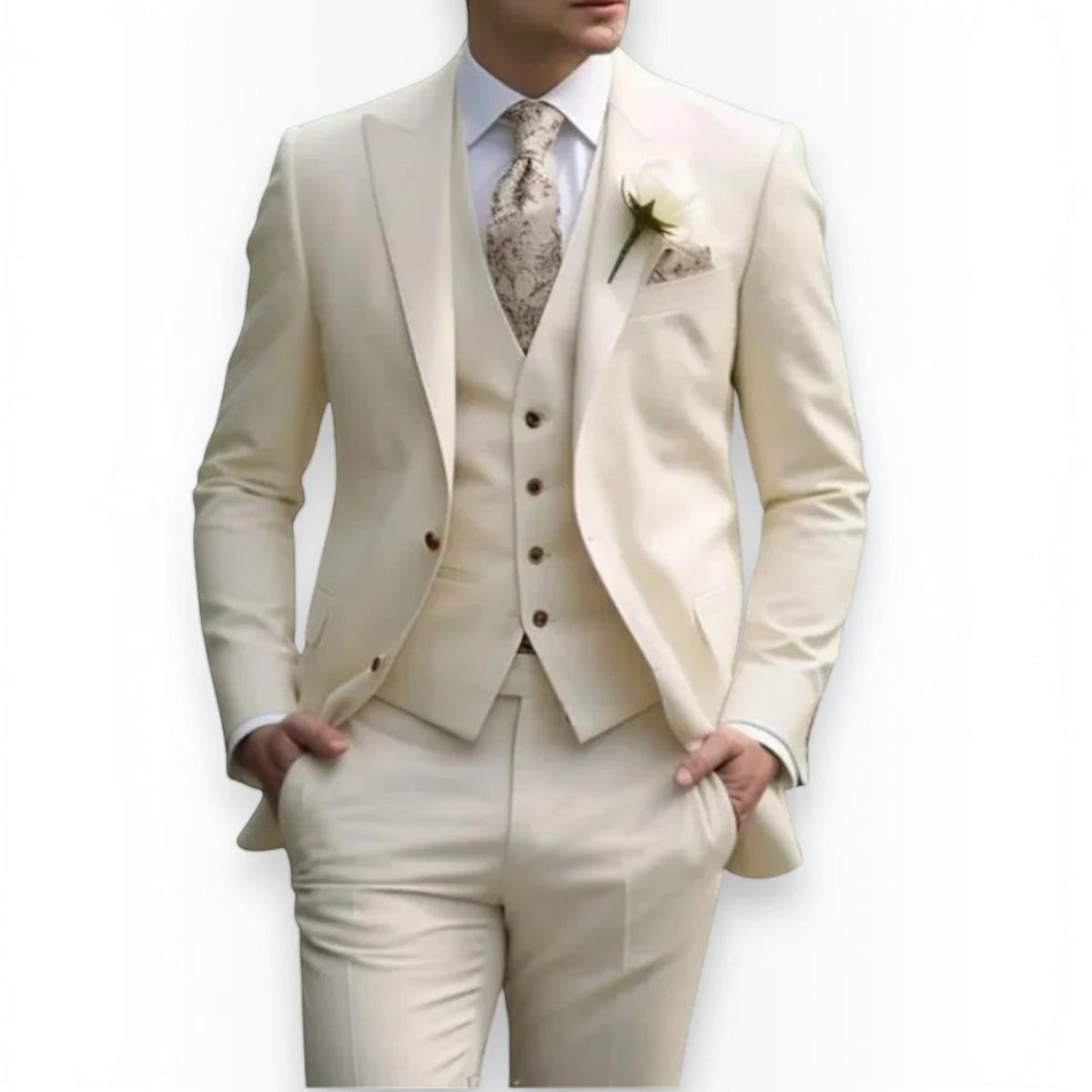 Men's Suit 3-Piece Formal Slim Set