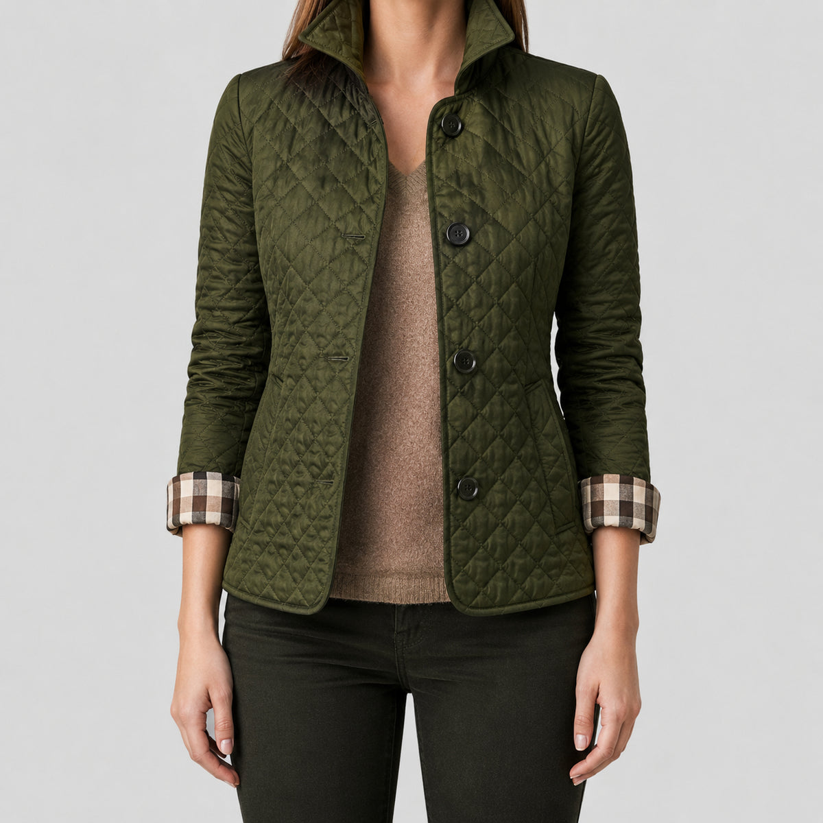 Fall Women's Lightweight Button-Up Jacket | Casual Outerwear