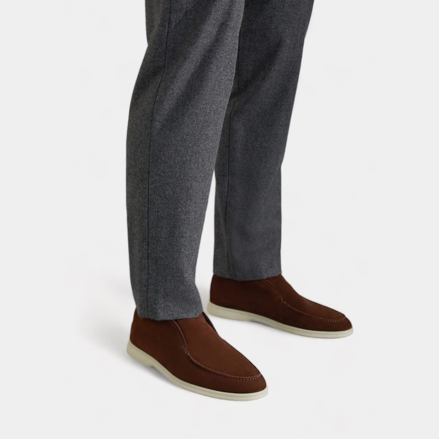 Elegant Casual Suede Loafers for Men
