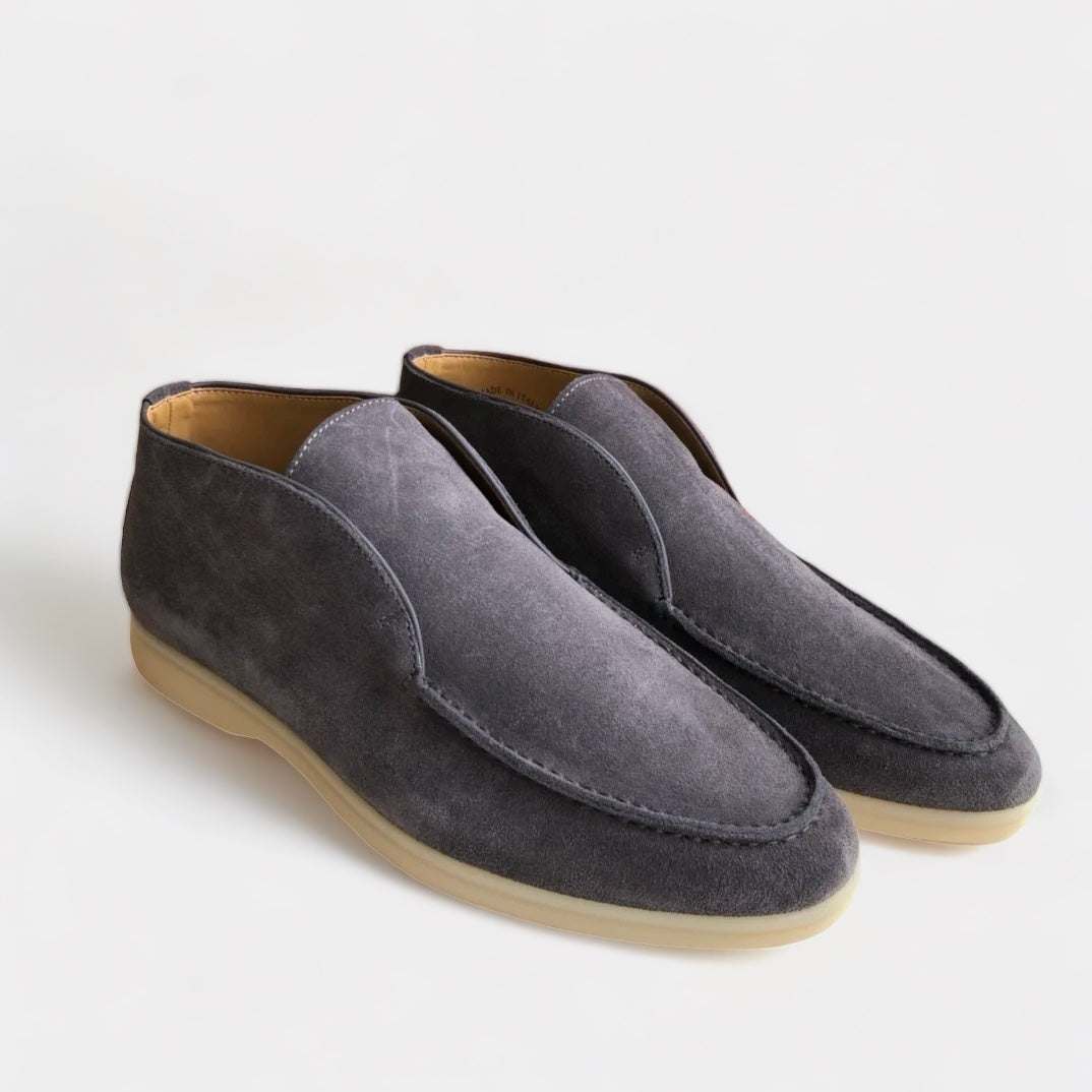 Elegant Casual Suede Loafers for Men