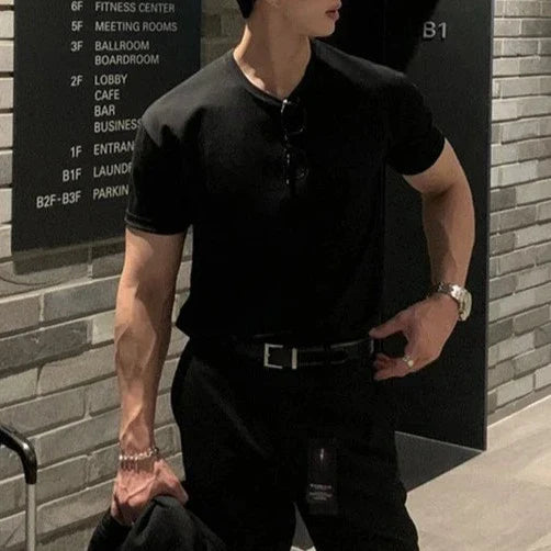 Elegant Slim Fit Cotton Polo Shirt