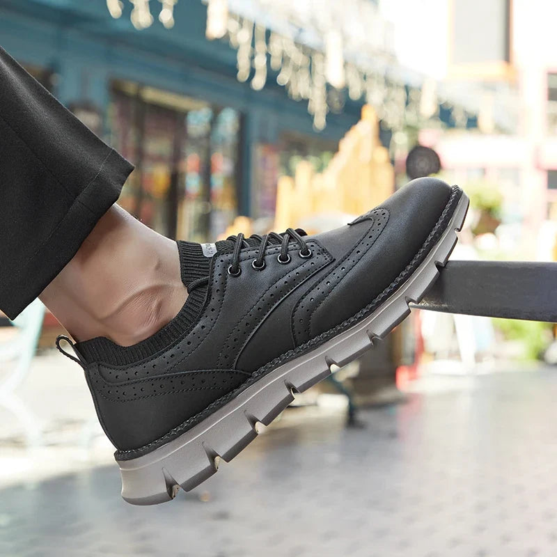 Sneakers in Premium Suede with Orthopaedic Insole and Breathable Lining