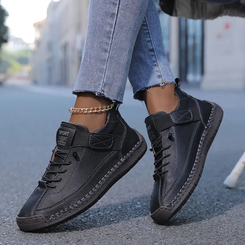 Premium Orthopedic Leather Walking Sneakers