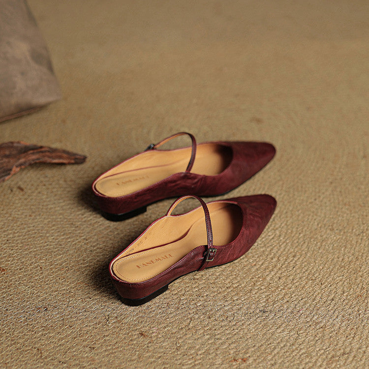 Chic Pointed Toe Everyday Flats