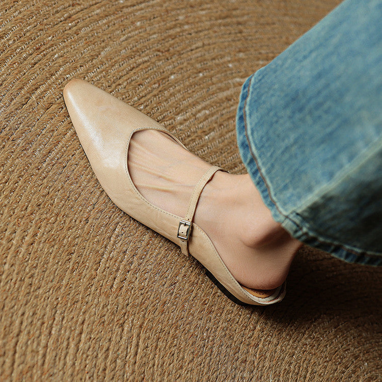 Chic Pointed Toe Everyday Flats