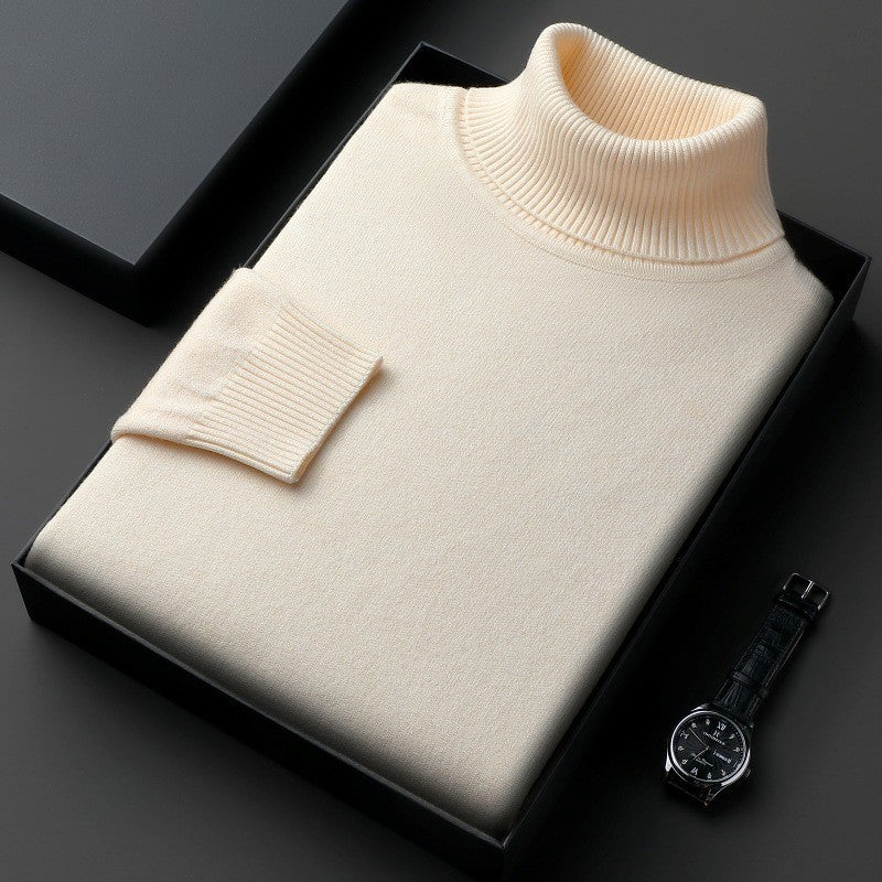 Elegant Winter Knit Turtleneck Sweater