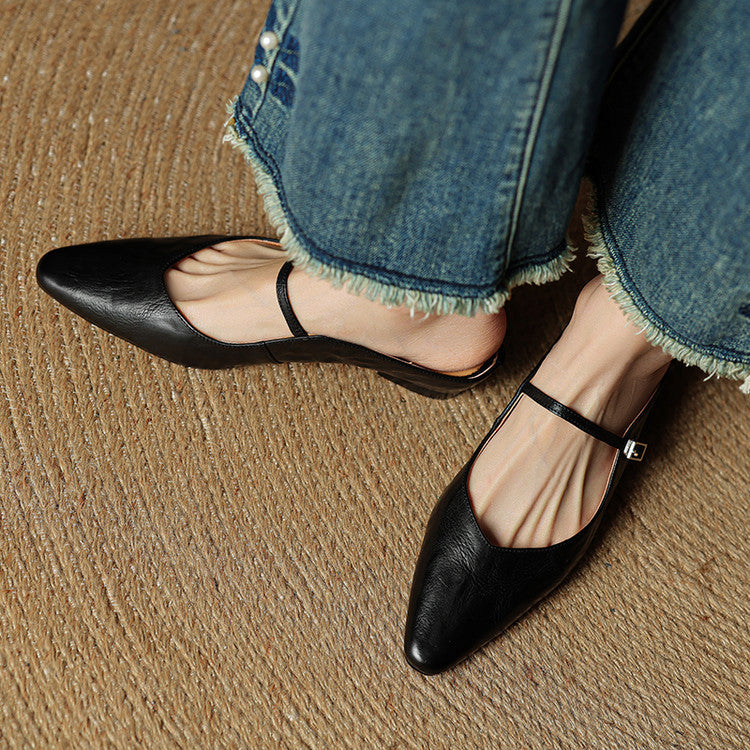 Chic Pointed Toe Everyday Flats