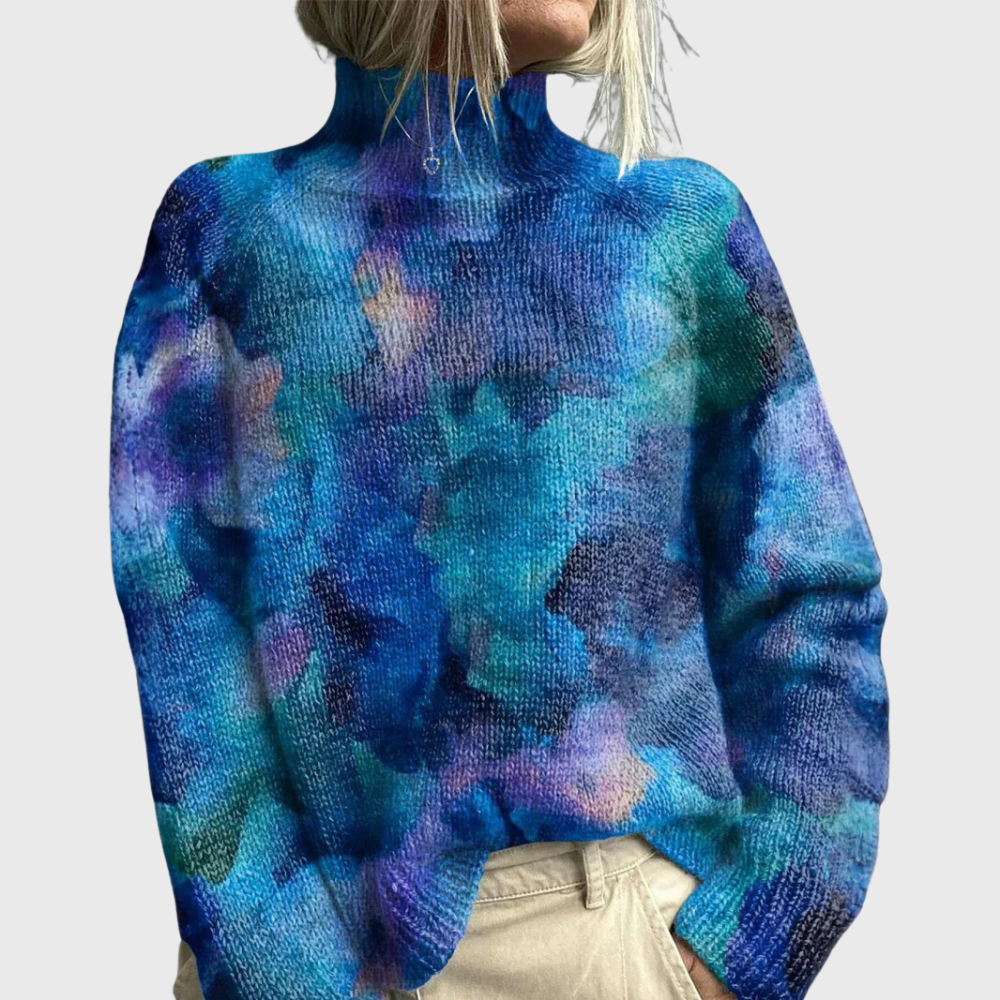Women’s Soft Turtleneck Sweater with an Elegant Fit