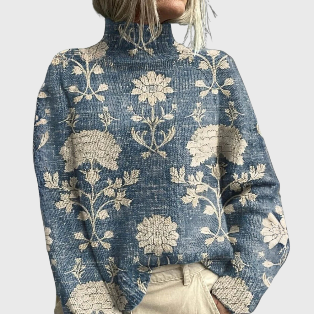 Women’s Soft Turtleneck Sweater with an Elegant Fit