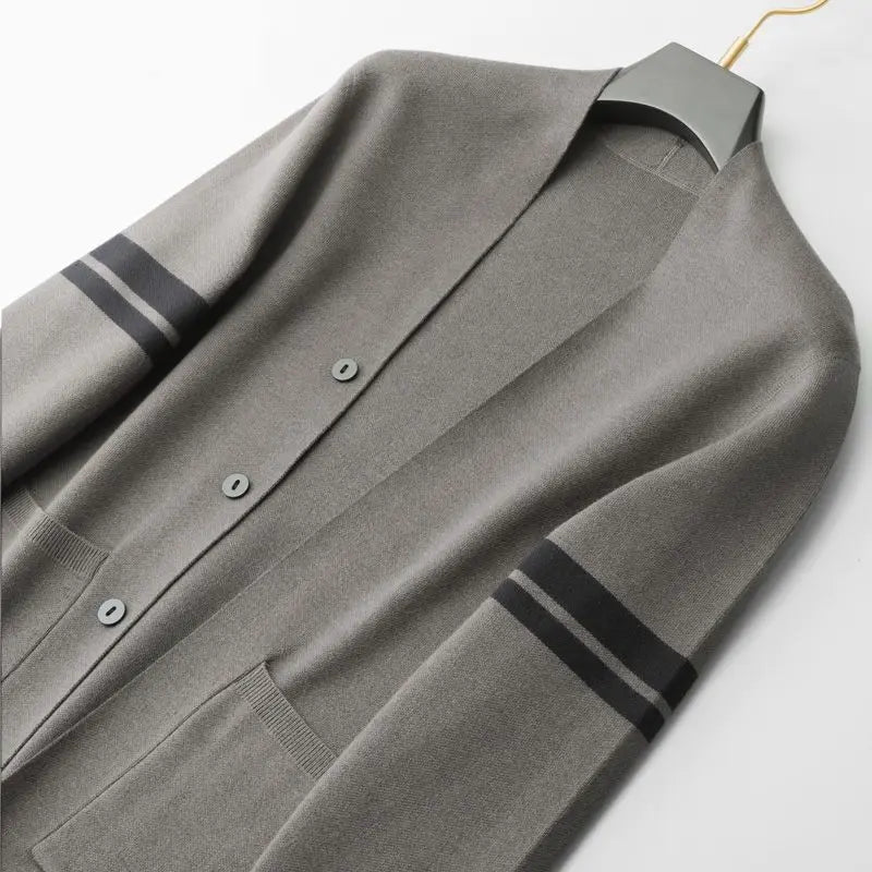 Men’s Handmade Knit Classic Fit Cardigan