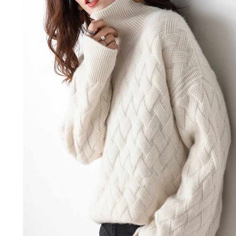 Slim Fit Soft Knit Turtleneck Sweater