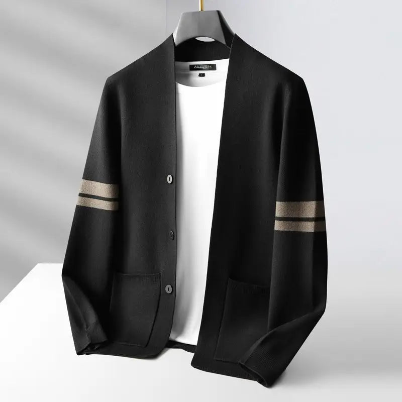 Men’s Handmade Knit Classic Fit Cardigan