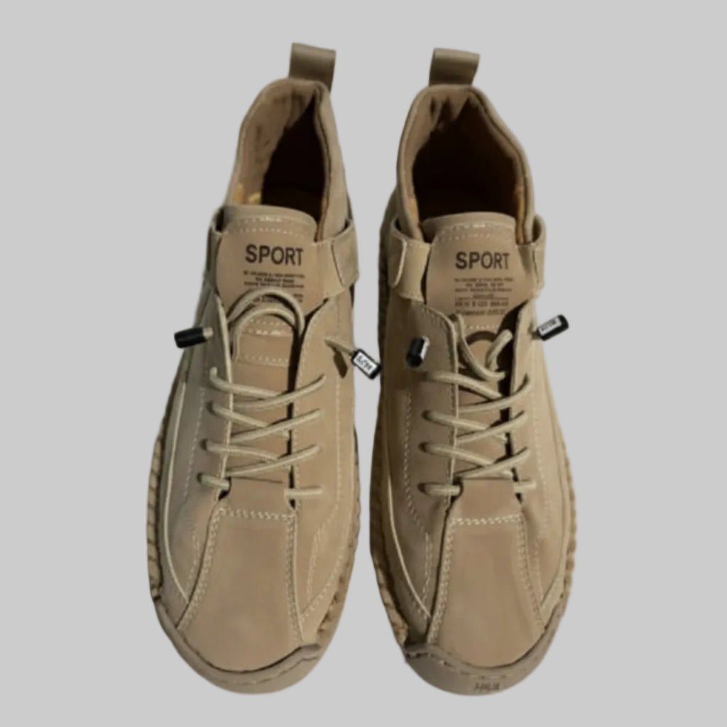Premium Orthopedic Leather Walking Sneakers
