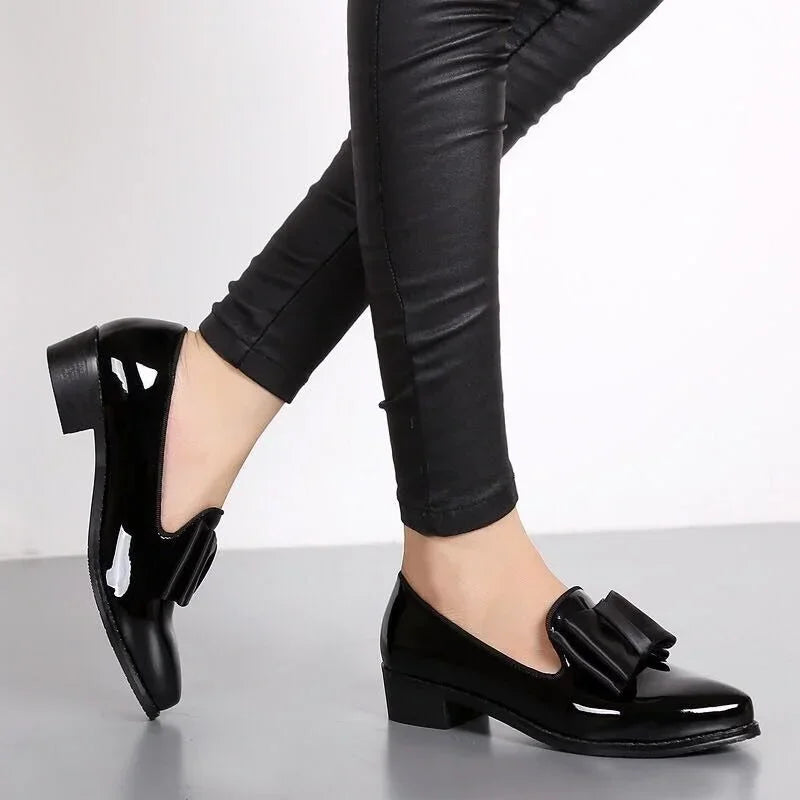 Elegant Bow Ballet Flats – Penelope Style