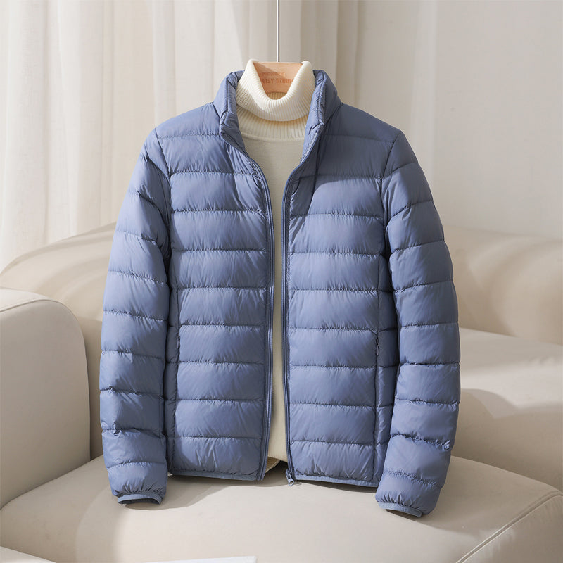 Lightweight Women's Down Jacket with a Relaxed Fit