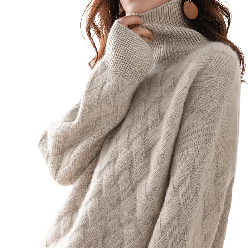 Slim Fit Soft Knit Turtleneck Sweater