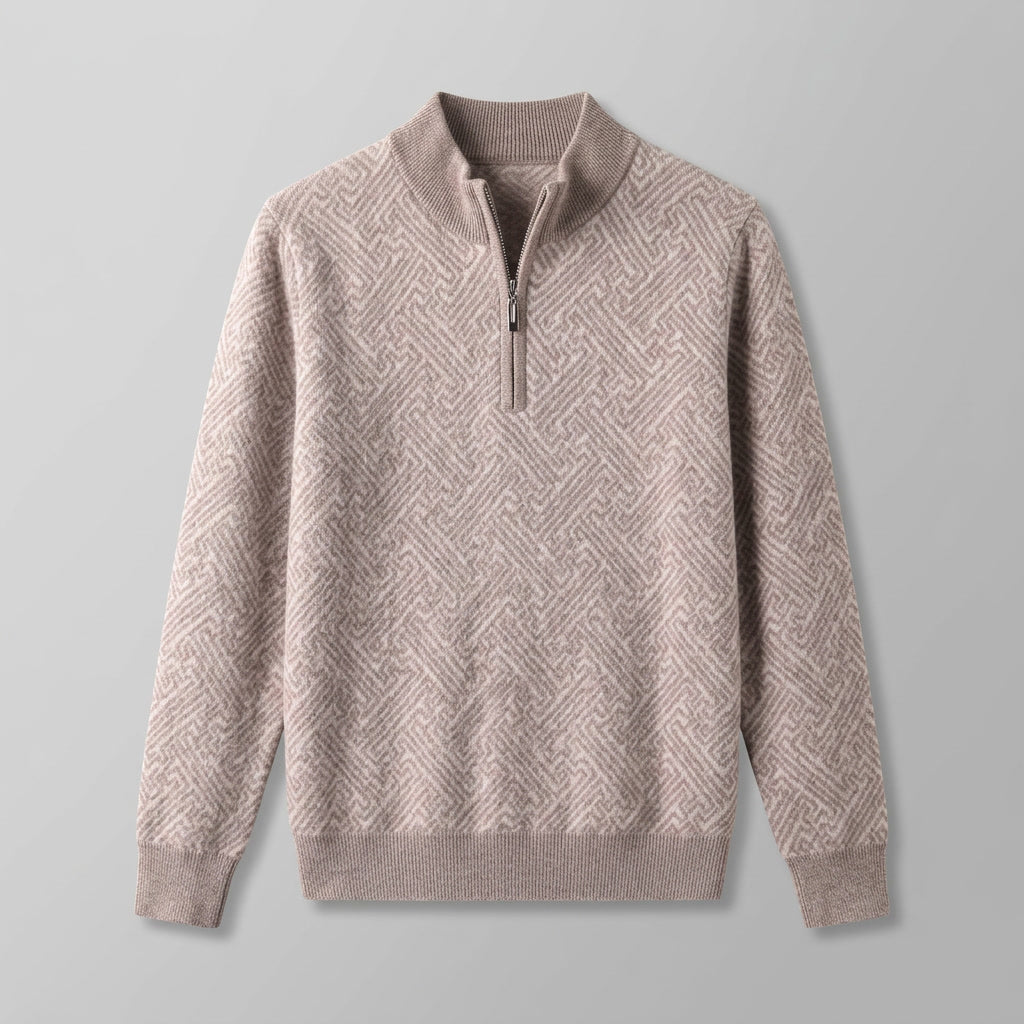 Men’s Merino Wool Quarter Zip Sweater