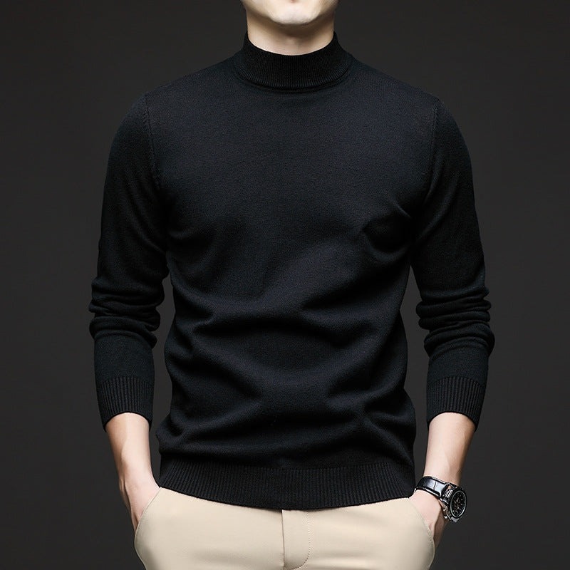 Men's Slim Fit Long Sleeve Turtleneck Sweater