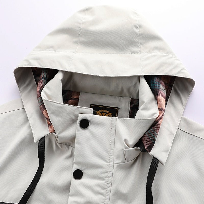 Men’s Winter Jacket Windproof and Waterproof Long-Sleeved