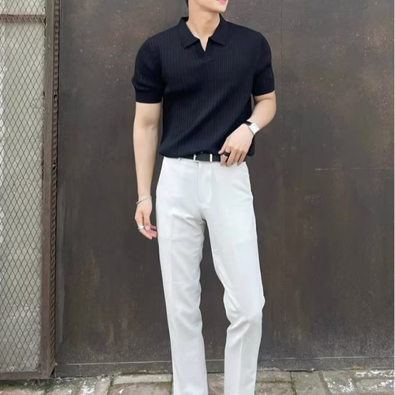 Men’s Old Money Slim Polo T-Shirt