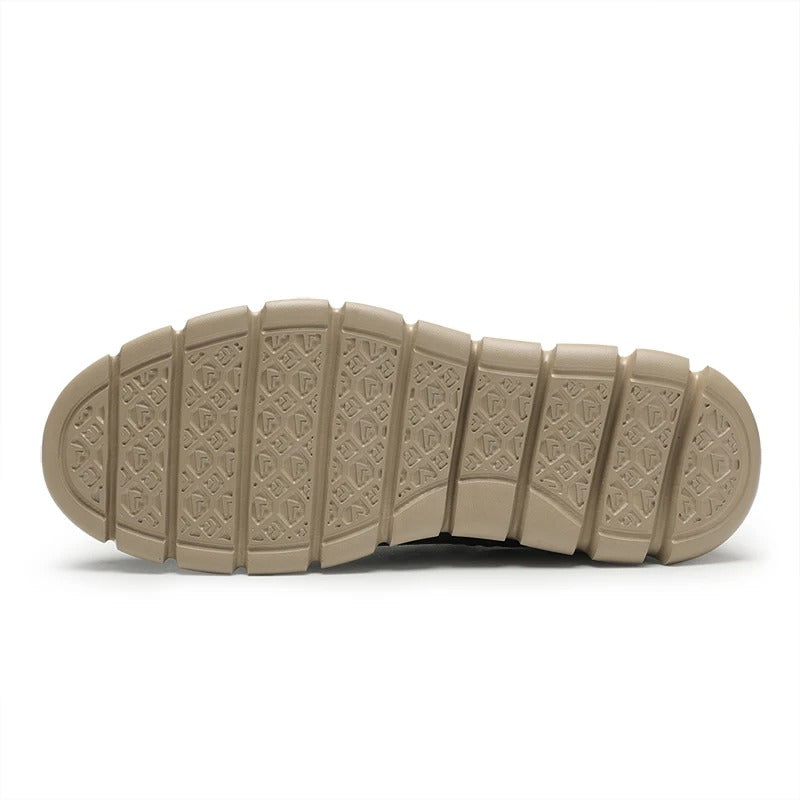 Sneakers Classic Golf Shoes Without Spikes with Padded Insole and Comfortable Collar