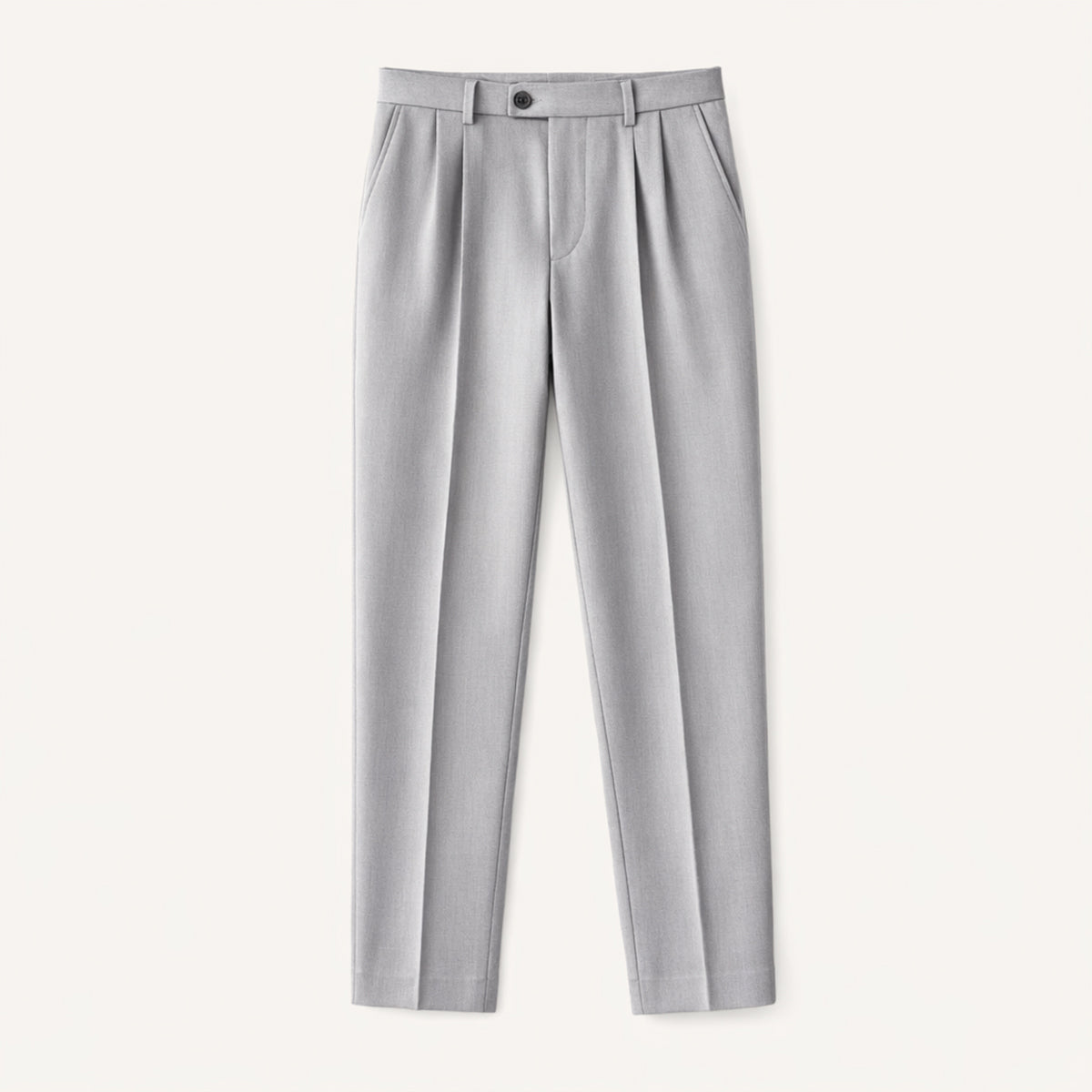 Men's Lightweight Dress Pants with Waist Pleats