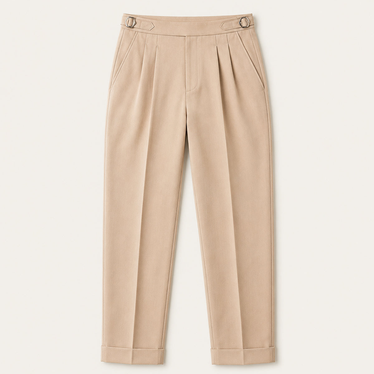 Men's Lightweighta Dress Pants with High Waist