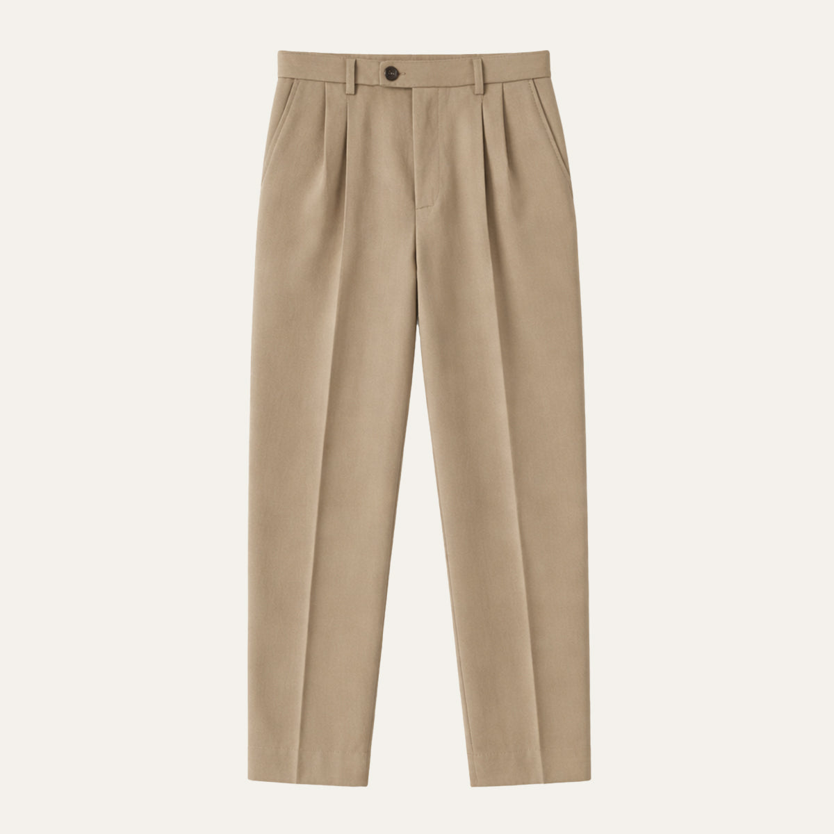 Men's Lightweight Dress Pants with Waist Pleats