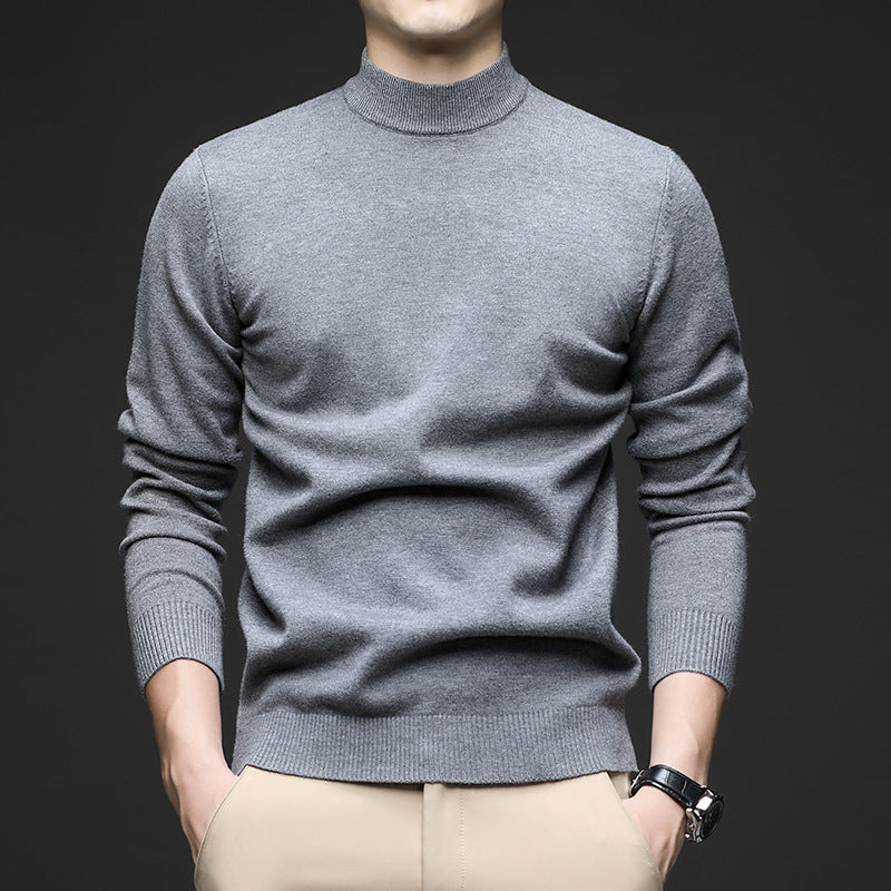 Men's Slim Fit Long Sleeve Turtleneck Sweater