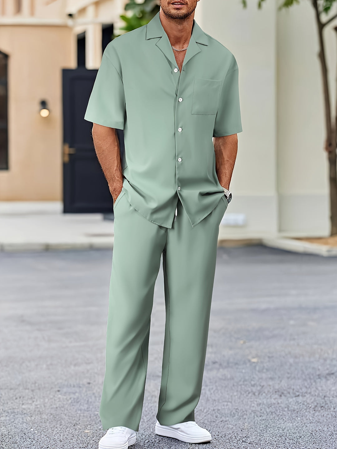 Men’s Elegant Summer Outfit Set